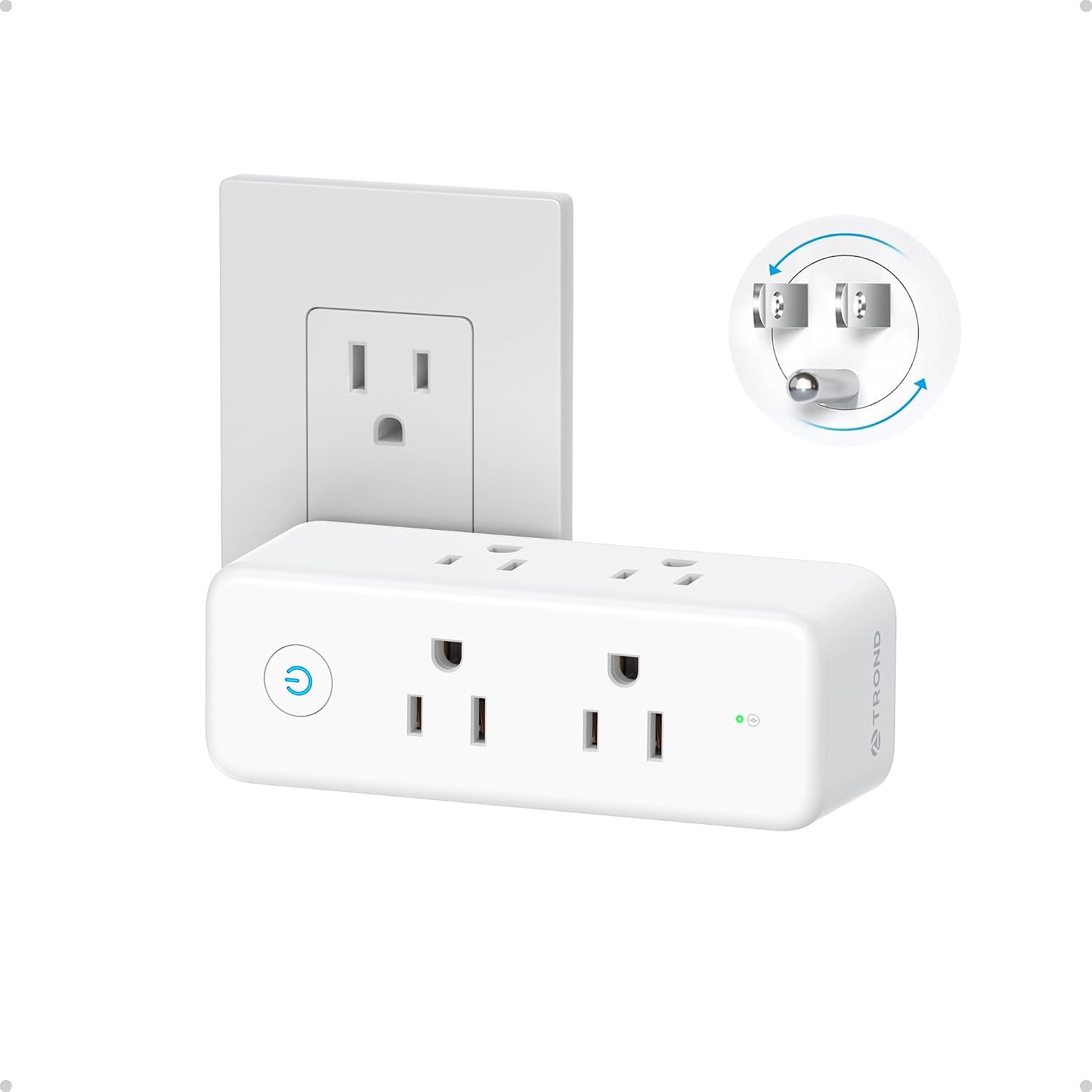 TROND 6-Outlet Rotating Surge Strip